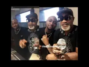 Video: Davido And Koffi Olomide Records New Song, Davido In Kinshasa Congo